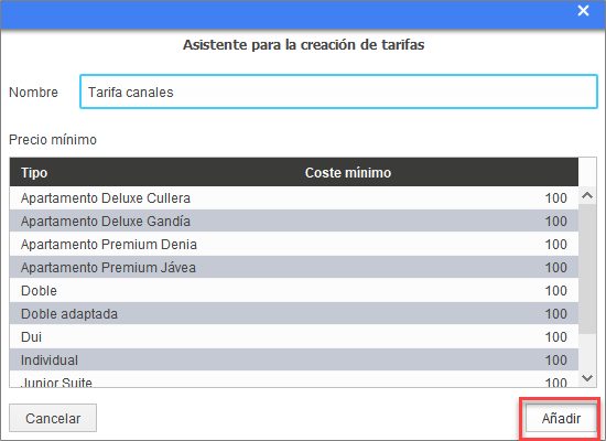 Configurar días mínimos, máximos y release