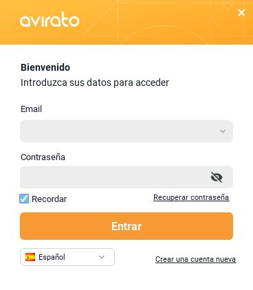 Apartado de descarga de Avirato en la web