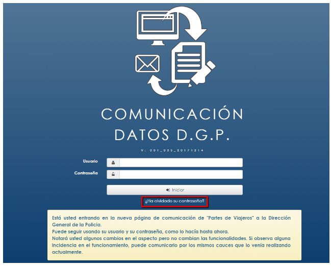 Cambio Contraseña Webpolpi - captura 1